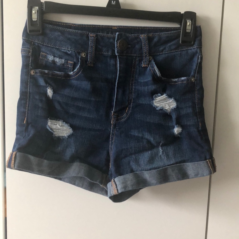 Super High Rise Midi Shorts